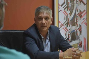ELLITORAL_417315 |  Luis Cetraro Mario Papaleo, candidato a intendente de Sauce Viejo.