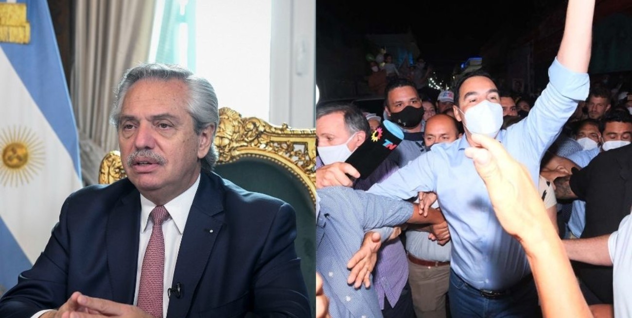 Alberto Fernández felicitó a Valdés por su reelección en Corrientes