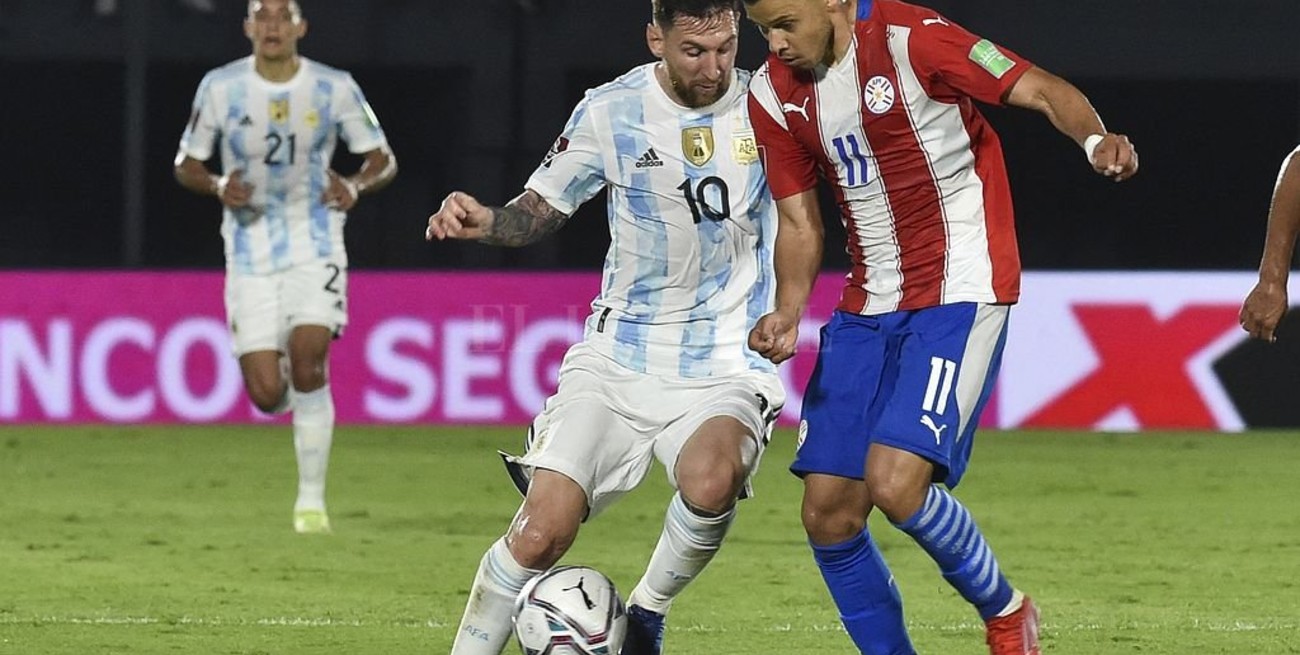 Argentina jugó mejor, pero no pasó del empate contra Paraguay