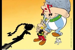 Les Éditions Albert René / Libros del Zorzal A través del personaje de Adrenalina, una adolescente inconformista, el guionista y el dibujante que llevaron a Astérix al siglo XXI e intentaron  reivindicar el rol de la mujer , tal como ellos mismos destacaron.