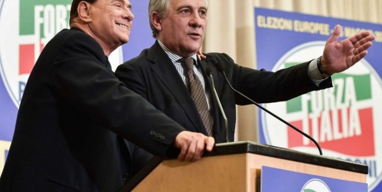 Berlusconi ratificó que quiere a Tajani como primer ministro de Italia