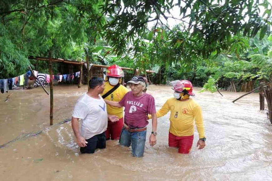 ELLITORAL_335489 |  EFE Labores de rescate por el huracán Eta a su paso por Honduras.