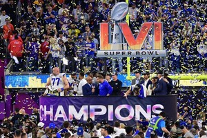 ELLITORAL_437069 |  Reuters. Los Rams lograron el Super Bowl tras 23 años.