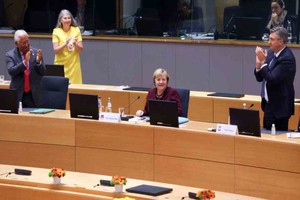ELLITORAL_412504 |  Agencias Líderes europeos rindieron un homenaje a Merkel durante su última cumbre europea luego de 16 años al frente del Gobierno de su país.