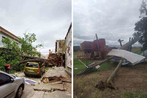 ELLITORAL_410683 |  Gentileza Fuertes vientos causaron destrozos en la provincia de Córdoba.