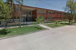 ELLITORAL_186398 |  Captura digital Google Maps Street View. Escuela número 608 Sargento Cabral de San Justo.