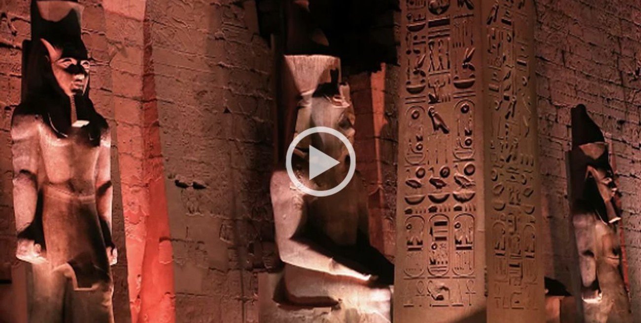 Egipto: inauguran en Luxor la Avenida de las Esfinges
