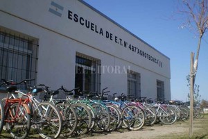 ELLITORAL_431712 |  Archivo El Litoral Una de las escuelas beneficiadas será la n°487 de Malabrigo, que a fines de 2019 se le cambió el nombre a  Carlos Alfredo Spontón .