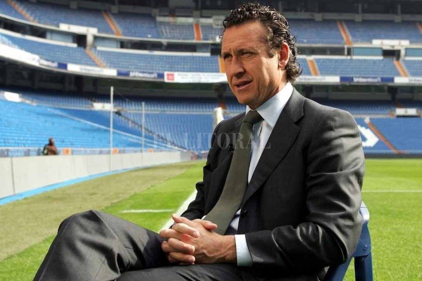 ELLITORAL_417706 |  Archivo. En el Bernabeu, que es como decir en su propia casa.