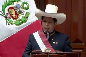 ELLITORAL_393298 |  Imagen ilustrativa Pedro Castillo juró como nuevo presidente de Perú.