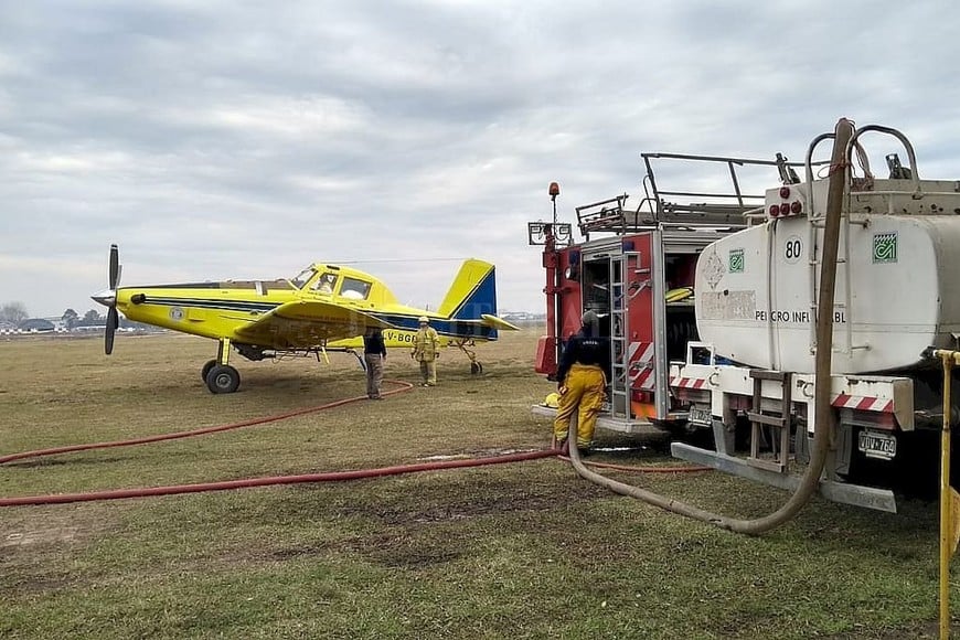 ELLITORAL_314065 |  Gentileza Bomberos Voluntarios de la provincia de Santa Fe