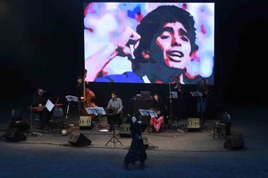ELLITORAL_405725 |  Télam Homenaje a Diego Armando Maradona en el Parque Centenario