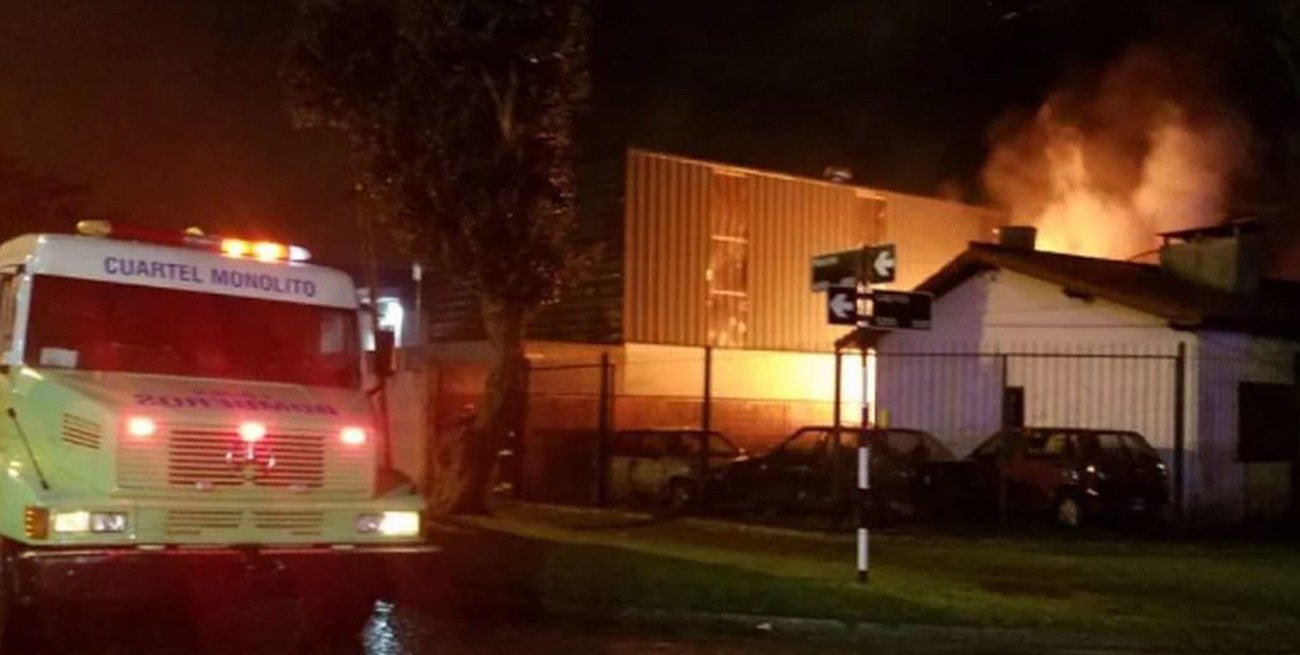 Mar del Plata: un asado en una carpintería terminó en un incendio "total"
