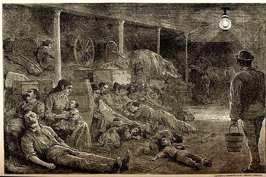 ELLITORAL_357442 |  Archivo El Litoral El cólera apareció en Argentina en repetidas oportunidades durante la segunda mitad del siglo XIX: 1867-1869, 1873-1874, 1886-1887 y 1894-1895.