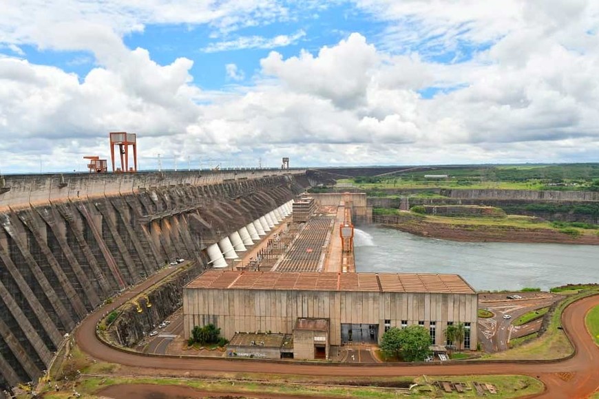 ELLITORAL_378819 |  Gentileza La represa de Itaipú, ubicada entre la frontera de Brasil y Paraguay.