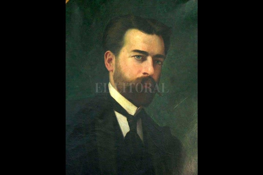 ELLITORAL_341996 |  Archivo El Litoral El retrato de José Gálvez, ministro del gobierno de  Manuel María Zavalía