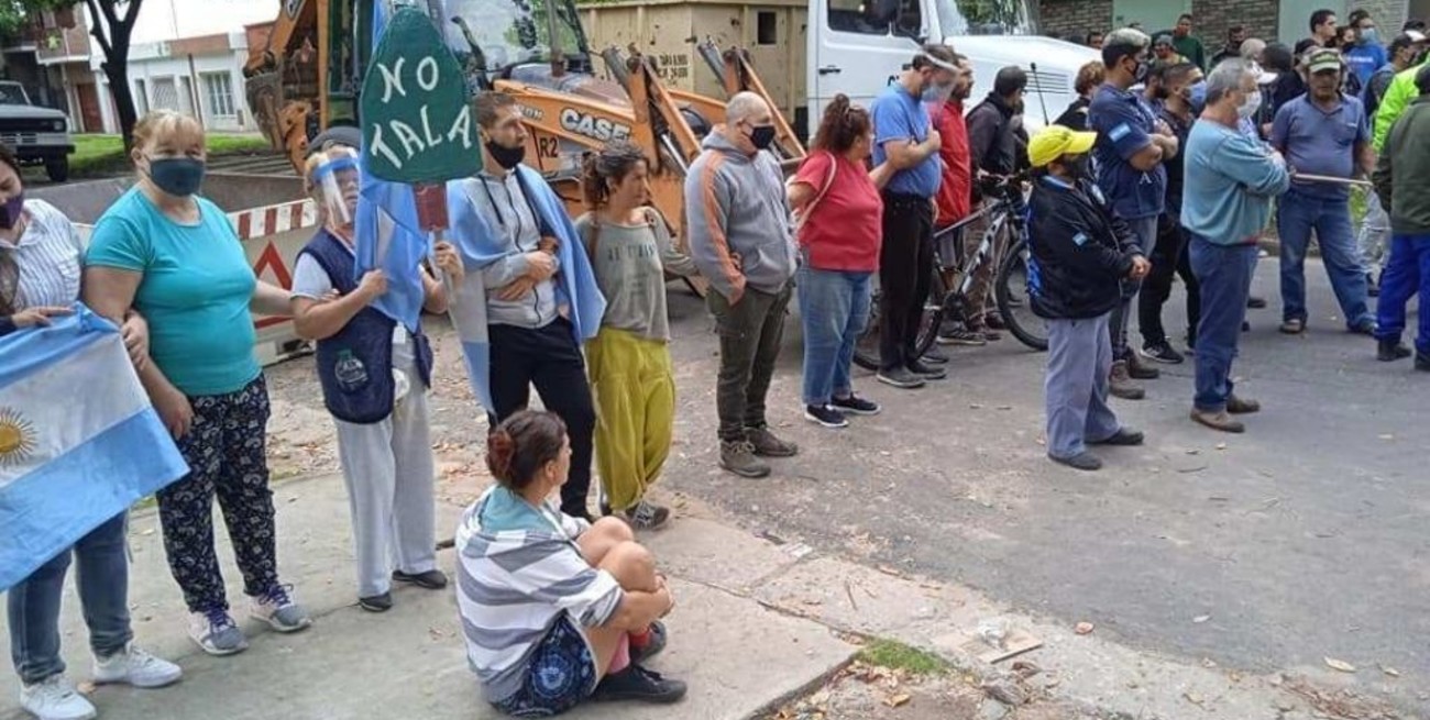 Piden que la policía garantice el inicio de la obra del Boulevard Racedo en Paraná