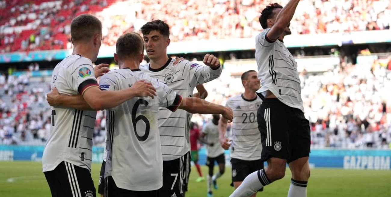Alemania remontó un gran partido ante Portugal