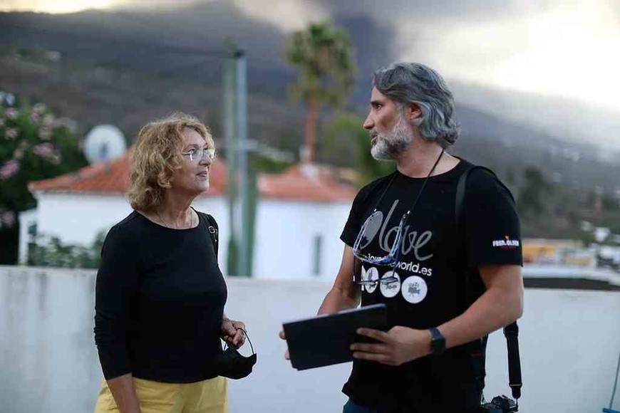 ELLITORAL_406111 |  Gentileza Ada Monnikendam, dueña de una empresa de construcción, y Alfonso Escalero, coordinador de la productora.