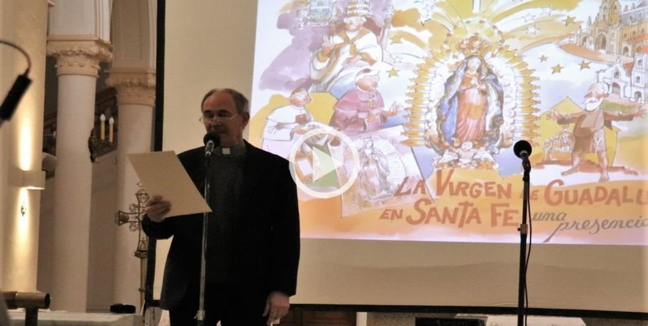 La devoción santafesina a la Virgen de Guadalupe en dibujos para niños