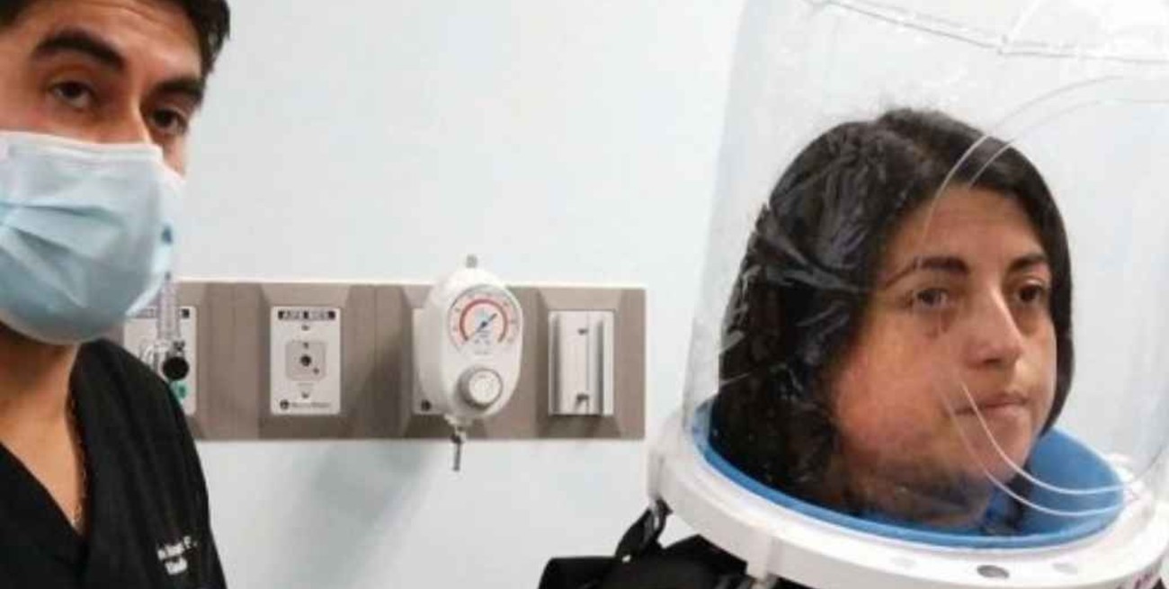 Rosario recibió 10 cascos Helmet de ventilación no invasiva para pacientes con coronavirus