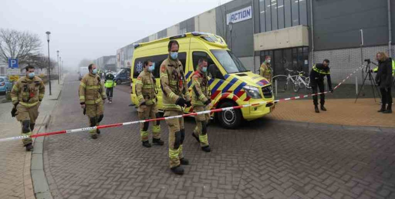 Holanda: una fuerte explosión se registró cerca del centro de diagnóstico de Covid-19
