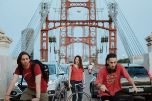 ELLITORAL_416979 |  Gentileza Mariana Salvador cumplió su ciclo como alcaldesa, un cargo honorífico para luchar por los derechos de los ciclistas urbanos.