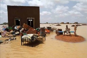 ELLITORAL_404052 |  Twitter Graves inundaciones en Sudan.
