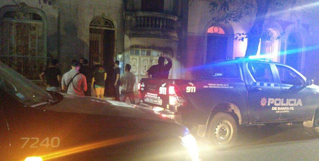 Intervención policial por una fiesta ilícita en barrio Candioti