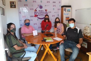 Gentileza El objetivo principal de la radio es que los talleres que se dictan de lunes a viernes puedan brindarse un día de manera presencial y otro a través de la radio.