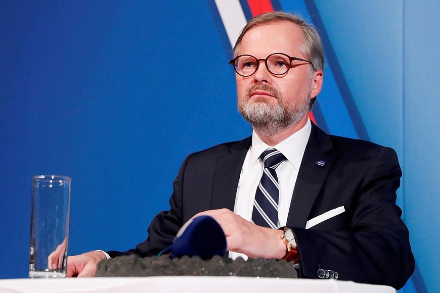 ELLITORAL_417262 |  Reuters Petr Fiala, líder del Partido Democrático Cívico (ODS), el frente más votado en las últimas elecciones.