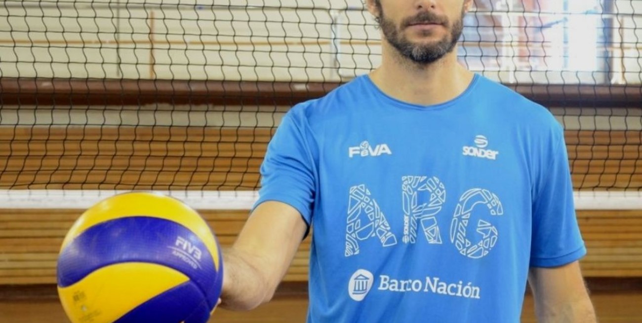 Santiago Darraidou, ex atacante del seleccionado, se retira como jugador de vóleibol