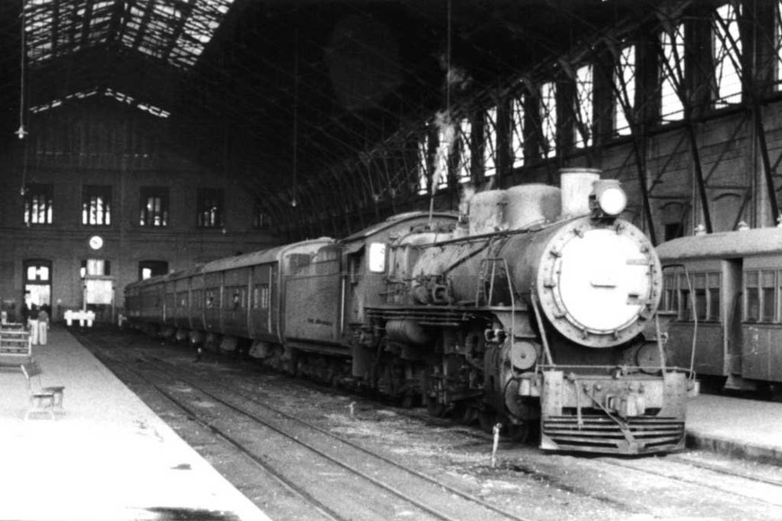 ELLITORAL_327617 |  Archivo El Litoral Hasta fines de los ´80 y principios de los ´90, la estación funcionaba a pleno.