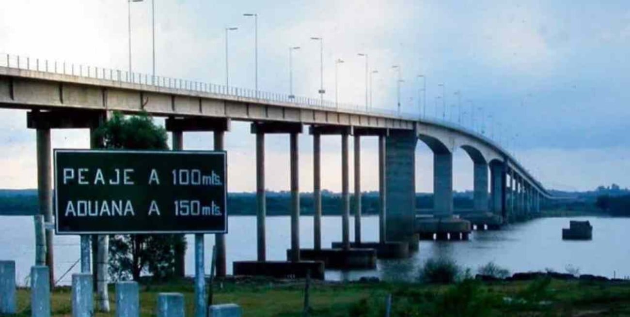 Los argentinos que ingresan a Uruguay por Fray Bentos no podrán regresar por ese puente