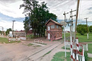 ELLITORAL_386705 |  Captura de Pantalla - Google Street View Laguna Paiva forma parte de la historia ferroviaria de la provincia y el país