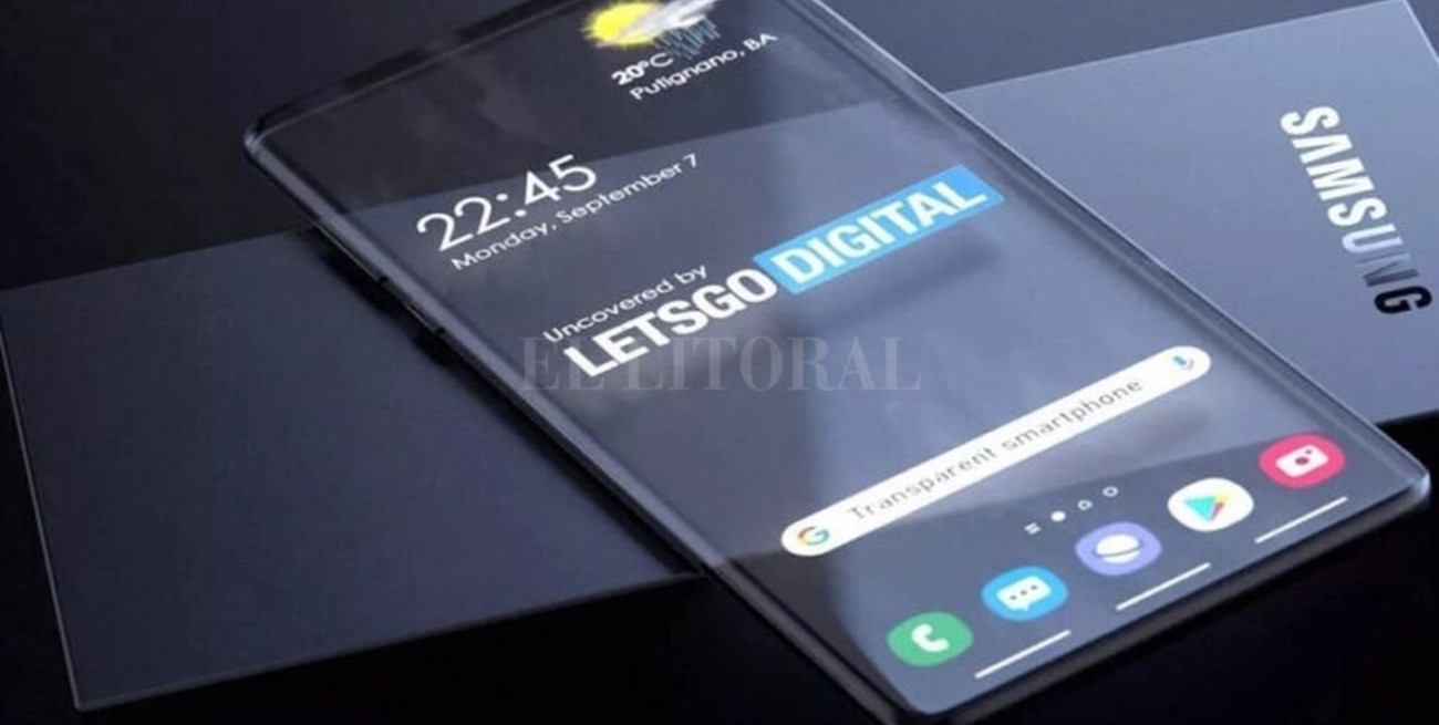 Samsung patentó una pantalla que permitirá fabricar celulares transparentes