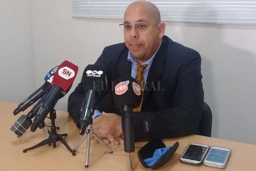 ELLITORAL_329078 |  Archivo El Litoral El fiscal de Esperanza Alejandro Benítez (foto) y la fiscal de la Unidad Gefas, María Celeste Minniti, participaron este jueves de una audiencia de ampliación imputativa.