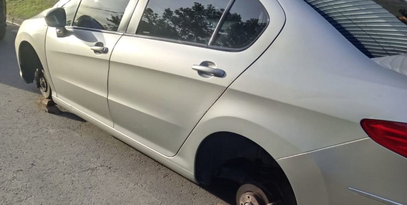 Rosario: roba - ruedas atrapado infraganti