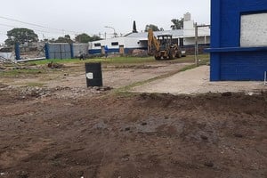 Gentileza Sportivo Norte Los trabajos que se realizan con los fondos girados por la Provincia.