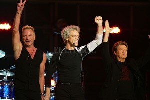 ELLITORAL_343878 |  Archivo El Litoral The Police vino a la Argentina, contratado por Daniel Grinbank.