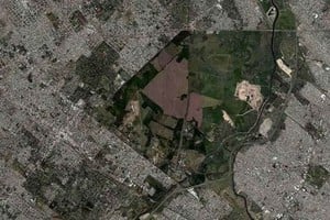 ELLITORAL_429615 |  Archivo El Litoral Vista panorámica del sector ocupado por Campo de Mayo
