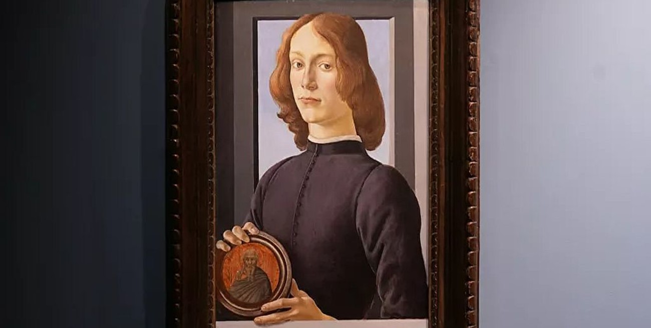 Venden por más de 92 millones de dólares uno de los pocos retratos de Botticelli