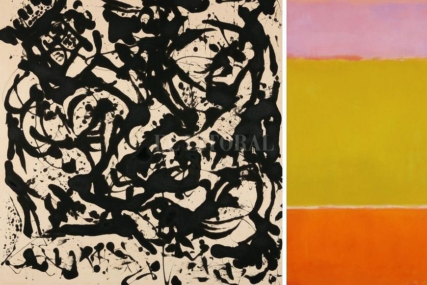 ELLITORAL_418566 |  Captura digital Number 17, 1951  de Jackson Pollock se vendió en 61.161.000 dólares. Mientras, por  No.7  de Mark Rothko se pagaron 82.468.500 dólares.