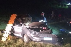 Gentileza Así quedó el vehículo que protagonizó el accidente