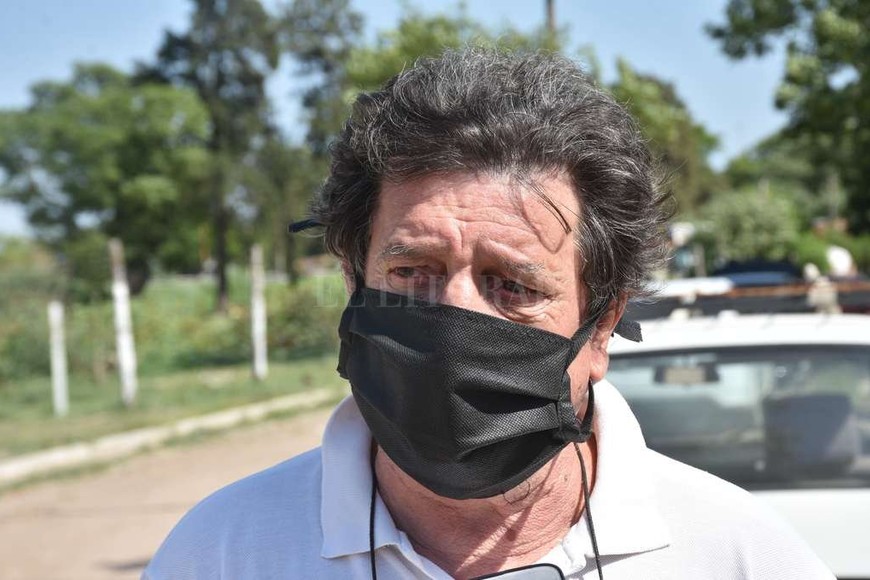 ELLITORAL_343459 |  Flavio Raina José Cettour, presidente de la vecinal de barrio Centenario