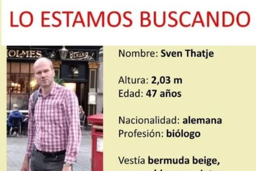 ELLITORAL_424233 |  Gentileza La imagen que circuló primordialmente a través de Twitter para difundir su búsqueda.