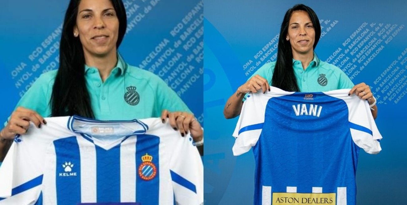 Vanina Correa, arquera de la Selección argentina, fue presentada en el Espanyol de Barcelona