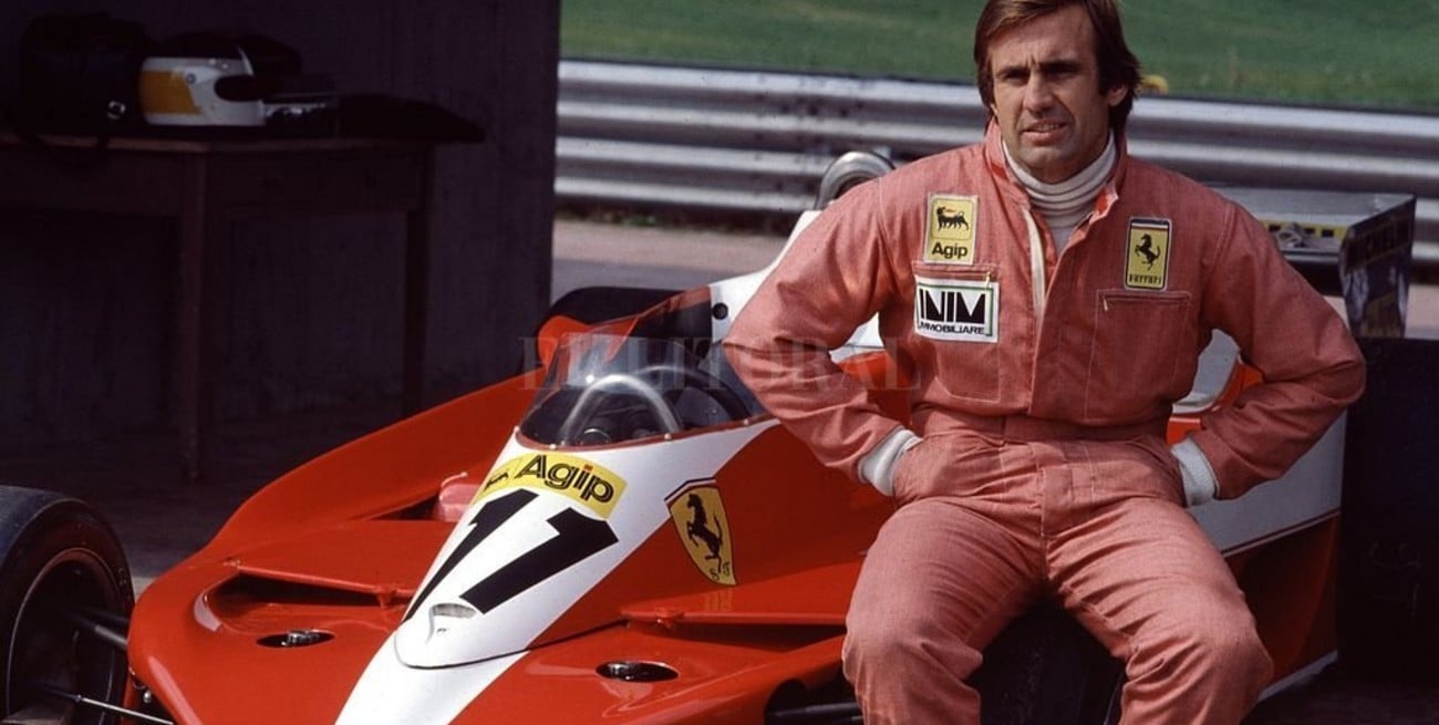 Ferrari recordó a "Lole" Reutemann, "el as de Santa Fe"