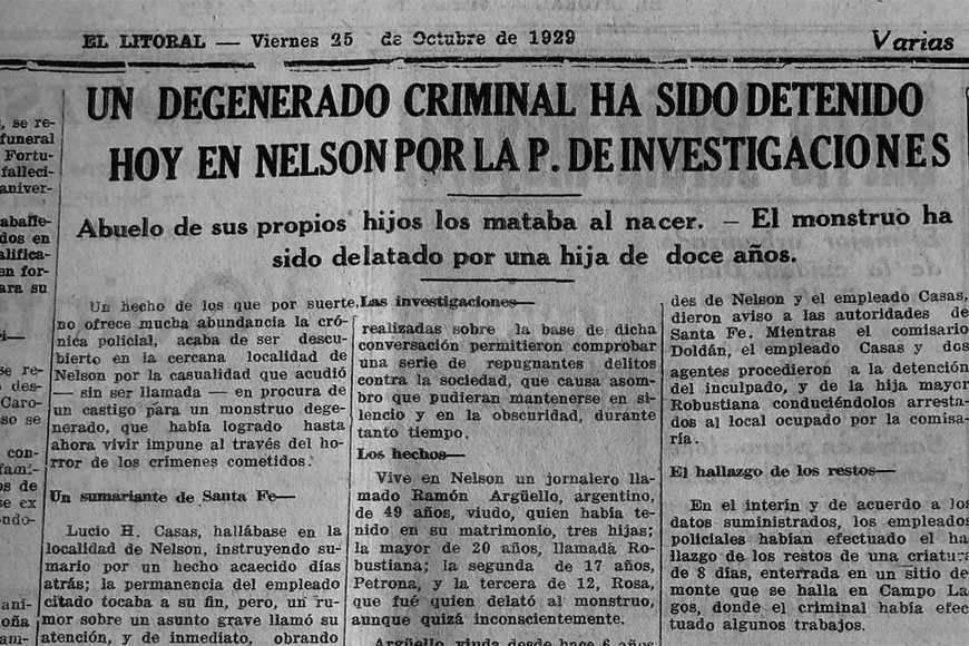 ELLITORAL_371089 |  Archivo El Litoral La crónica de los hechos.