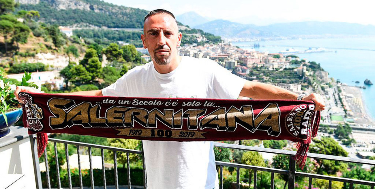 Franck Ribery continuará jugando en el fútbol italiano